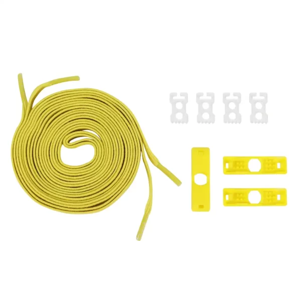 Yellow Flat Shoelaces
